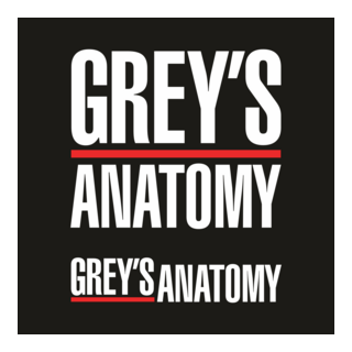 Grey's Anatomy Logo PNG Vector