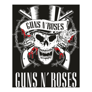 Guns N' Roses - Calavera - Skull Logo PNG Vector