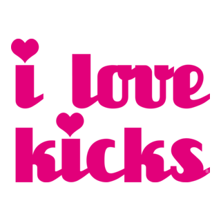i love kicks Logo PNG Vector