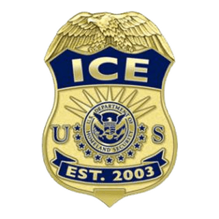 ICE Immigration and Customs Enforcement Logo PNG Vector