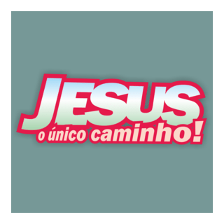 Jesus, o único caminho! Logo PNG Vector