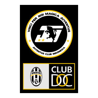 Juventus Club Indonesia Logo PNG Vector
