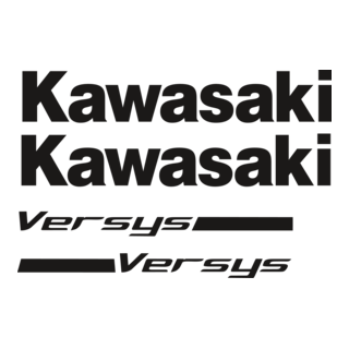 Kawasaki Versys Logo PNG Vector
