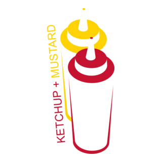 Ketchup + Mustard Logo PNG Vector
