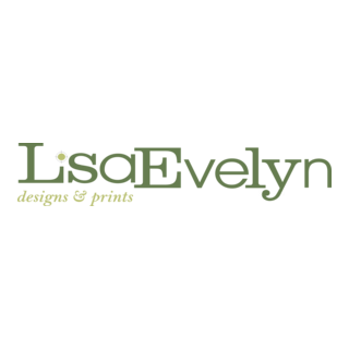 Lisa Evelyn Designs + Prints Logo PNG Vector