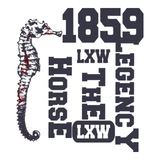 LXW Horse 1859 Logo PNG Vector