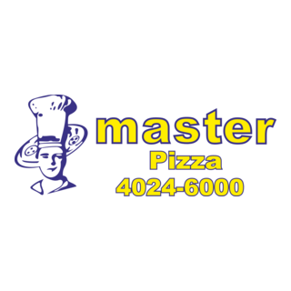 master Pizza Logo PNG Vector