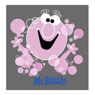 Mr. Bubble Logo PNG Vector