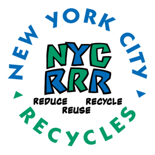 New York City Recycles - NYC RRR Logo PNG Vector