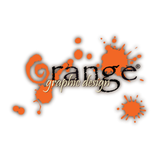 Orange Graphic Design Logo PNG Vector