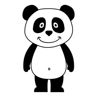 Panda Canal Logo PNG Vector