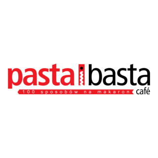 Pasta i basta café Logo PNG Vector