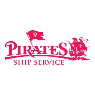 Pirates Ship Service Logo PNG Vector