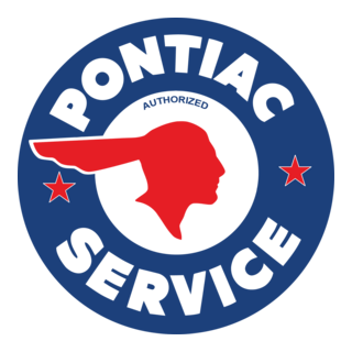 Pontiac Service Logo PNG Vector