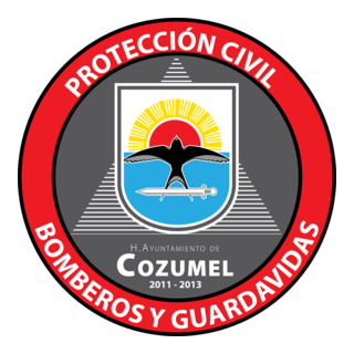 Protección Civil: Bomberos Cozumel Logo PNG Vector