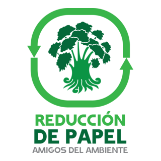 Reduccion de Papel Logo PNG Vector