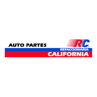 Refaccionaria California Logo PNG Vector