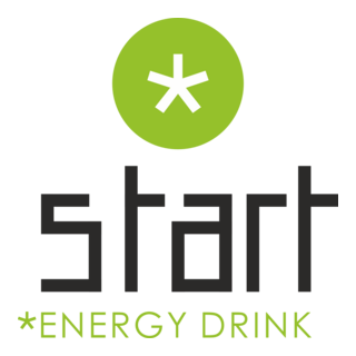 Start Energy Drink Logo PNG Vector