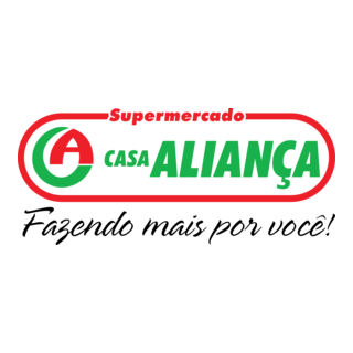 Supermercados Casa Aliança Logo PNG Vector