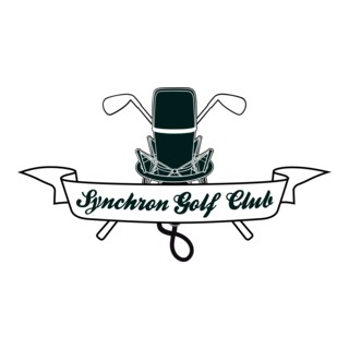 Synchron Golf Club Logo PNG Vector