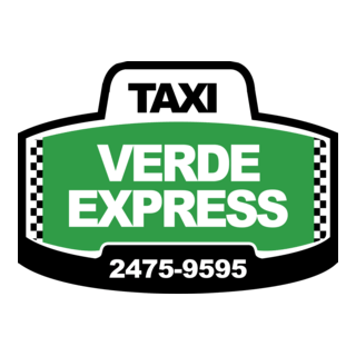 Taxi Verde Express Logo PNG Vector