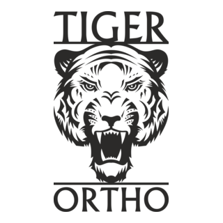 Tiger Ortho Logo PNG Vector