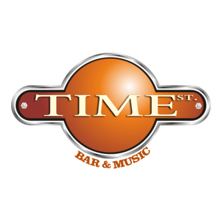 Time St. Bar & Grill Logo PNG Vector