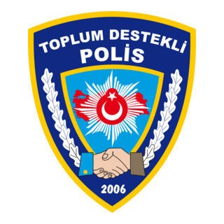 Toplum Destekli Polis Logo PNG Vector