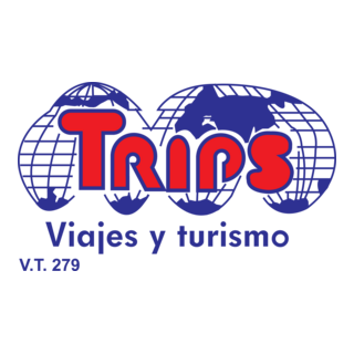 Trips Viajes y Turismo Logo PNG Vector