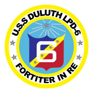USS Duluth LPD-6 Seal Logo PNG Vector