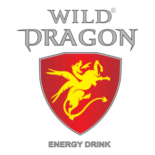 Wild Dragon Energy Drink Logo PNG Vector