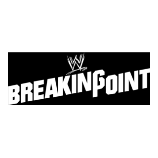 WWE Breaking Point Logo PNG Vector