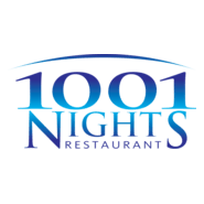 1001 Nights Restaurant Logo PNG Vector