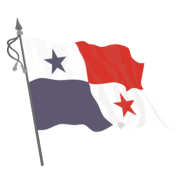 Bandera de Panamá Logo PNG Vector