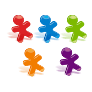 boneco vivo celulares Logo PNG Vector