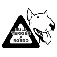 Bull Terrier a Bordo Logo PNG Vector