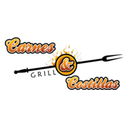 Carnes & Costillas Grill Logo PNG Vector
