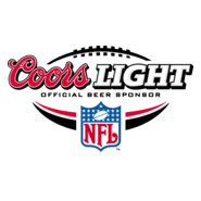 Coors Light NFL Official Beer Sponsor Logo PNG Vector