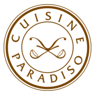 Cuisine Paradiso, Utensilios Y Menaje De Cocina Logo PNG Vector