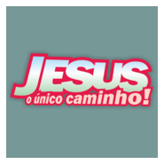 Jesus, o único caminho! Logo PNG Vector