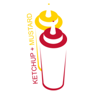 Ketchup + Mustard Logo PNG Vector