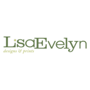 Lisa Evelyn Designs + Prints Logo PNG Vector