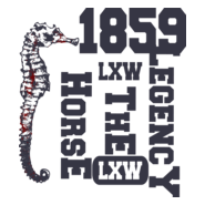 LXW Horse 1859 Logo PNG Vector