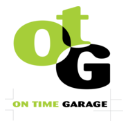 On Time Garage Logo PNG Vector