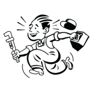 Plumbing Logo PNG Vector