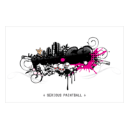 Ponto68 - Serious Paintball Logo PNG Vector