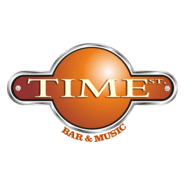 Time St. Bar & Grill Logo PNG Vector