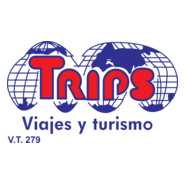 Trips Viajes y Turismo Logo PNG Vector