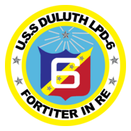 USS Duluth LPD-6 Seal Logo PNG Vector