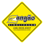 Zangão Sinalização Logo PNG Vector